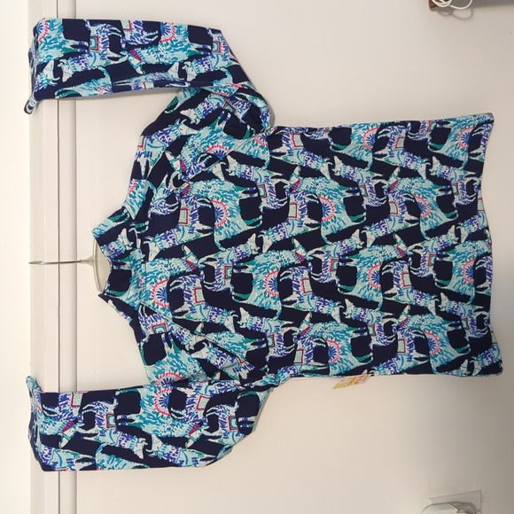 Lilly Pulitzer Skipper Popover NWT - Picture 5 of 8